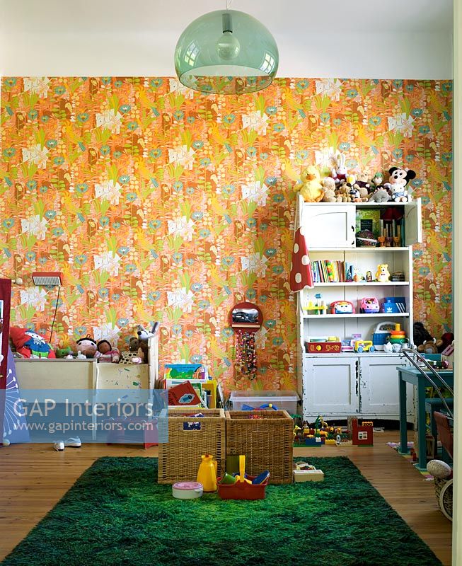 Chambre pour enfants colorée lumineuse