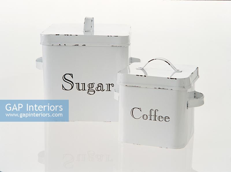 Boîtes à café et à sucre