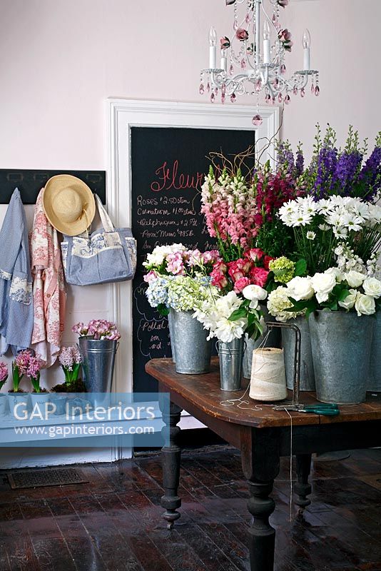 Boutique de fleuristes vintage