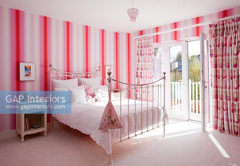 Chambre à thème rose