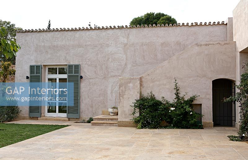 Villa grecque et patio