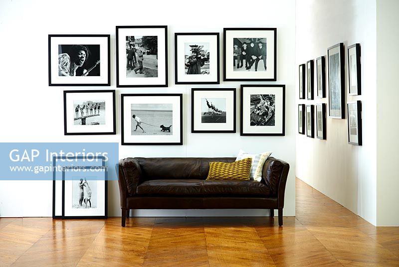 Affichage de la photographie en noir et blanc