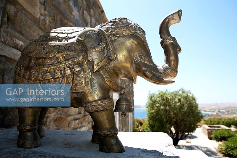 Sculpture d'éléphant