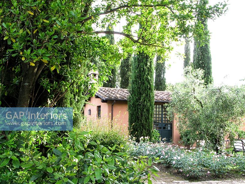Jardin de style méditerranéen