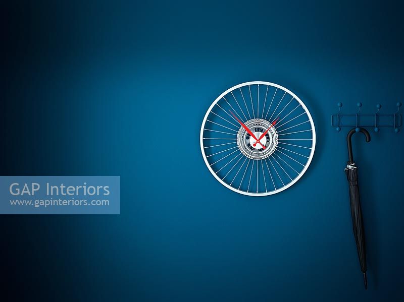 Horloge de roue de vélo