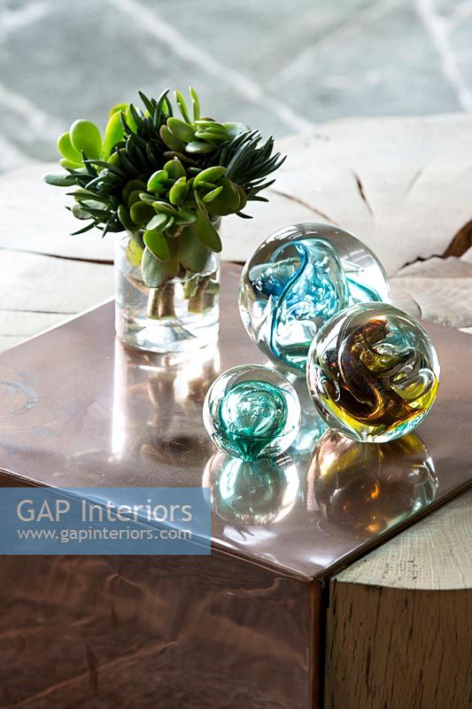 Sphères en verre
