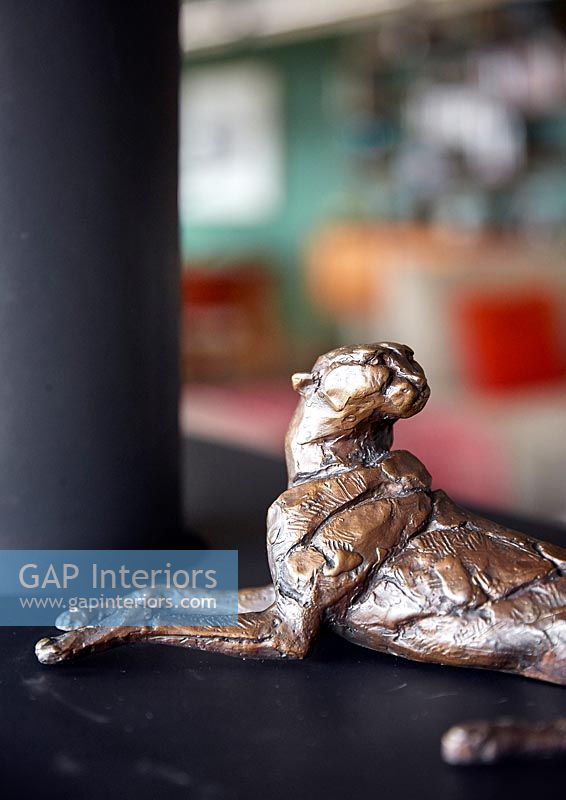 Sculpture de guépard