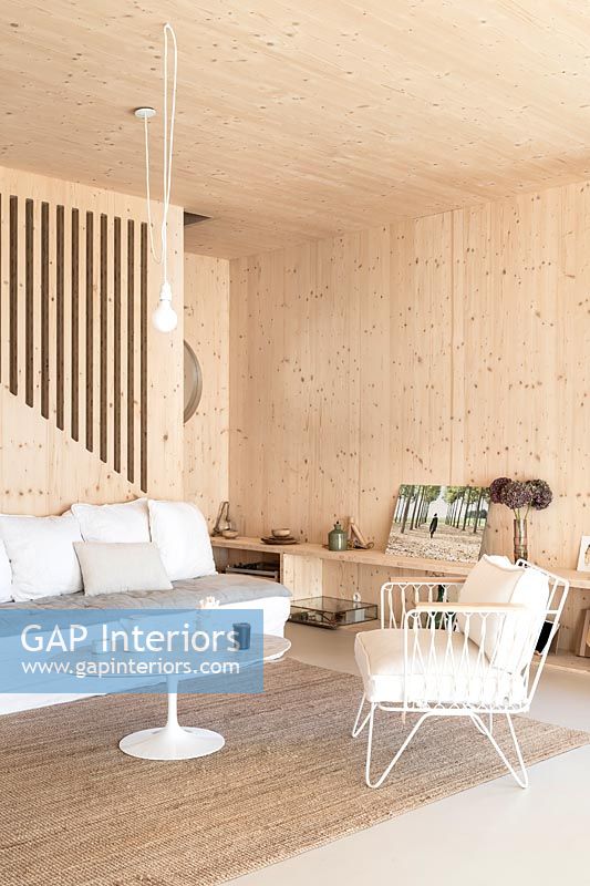 Salon moderne en bois