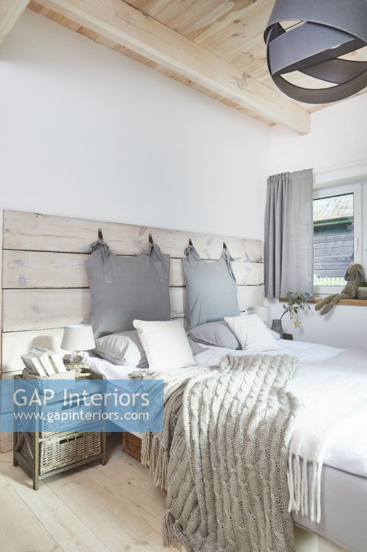 Chambre style cottage scandinave