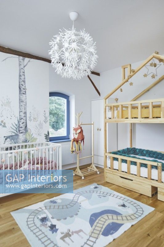 Country style children bedrooms 