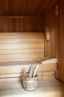 Détail du sauna