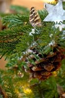 Décorations d'arbre de Noël détail