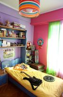 Chambre pour enfants colorée moderne