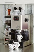 Machine à café dans la cuisine moderne