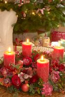 Bougies décoratives de Noël