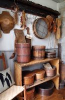 Collection d'accessoires de cuisine en bois