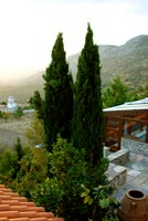Vue sur les montagnes, Grèce