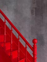Escalier rouge
