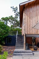 Maison contemporaine en bois