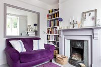 Canapé violet