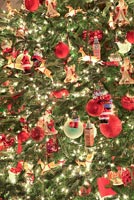 Détail de l'arbre de Noël