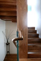 Escalier en bois moderne