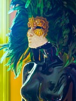 Mannequin avec masque