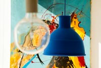 Lampes suspendues modernes colorées