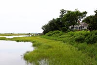 Vue panoramique, Hamptons, USA