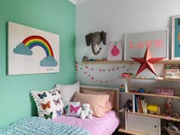 Chambre d'enfant colorée