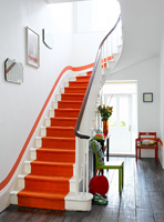 Escalier coloré