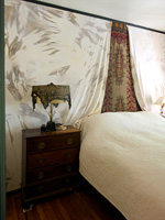 Chambre avec mobilier vintage