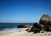 Vue côtière, Afrique du Sud