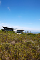 Maison moderne avec vue sur la côte