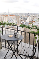 Balcon avec vue sur Paris