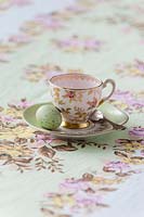 Tasse à thé floral