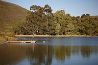 Lac, montagnes Langeberg, Afrique du Sud