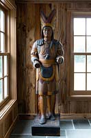 Statue amérindienne