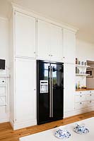 Réfrigérateur congélateur noir