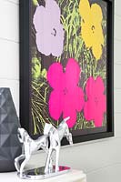 Imprimé floral par Andy Warhol