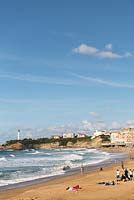 Scène de plage, Biarritz
