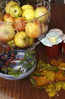 Fruits et produits d'automne
