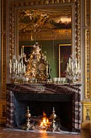 Décorations de Noël dans la chambre des rois, Vaux le Vicomte