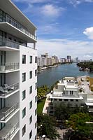 Blocs d'appartements, Miami, Floride