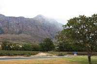 Montagnes et vignoble, Tulbagh Valley, Afrique du Sud