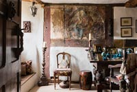 Chambre Ante aux caractéristiques médiévales originales, Cothay Manor