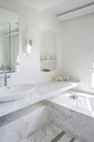 Surfaces de salle de bain en marbre