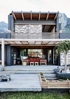 Maison contemporaine avec terrasse