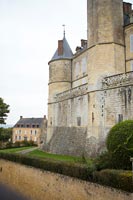 Vue du château de Montmirail