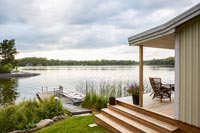 Maison d'été avec vue sur le lac